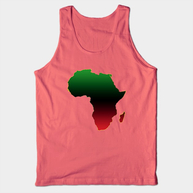 Africa by Basement Mastermind Tank Top by BasementMaster